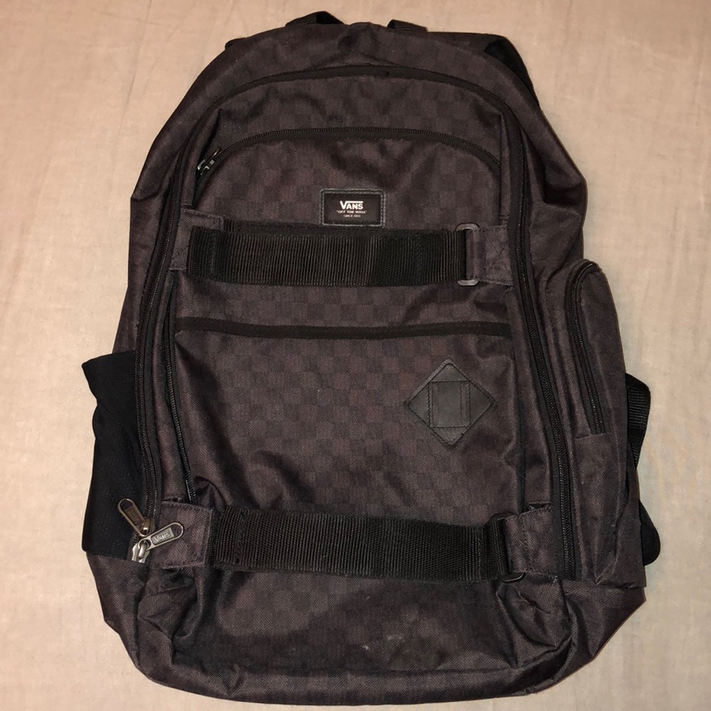 Vans Black Checkered backpack